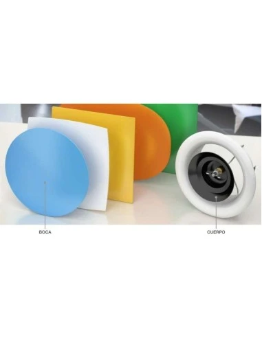 Boca De Extracción E Insuflación Siber Ø160MM (sin AiryB) BOW 3 Boca De Extracción E Insuflación Siber Ø160MM (sin AiryB) BOW