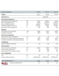 Caldera A Gas Ariston GENUS PREMIUM EVO HP 150 KW EU -GASFRIOCALOR Ventas caldera a gas ariston genus premium evo hp 150 kw eu 2