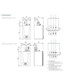 Caldera A Gas Baxi BIOS PLUS 50 F 7 Caldera A Gas Baxi BIOS PLUS 50 F -GASFRIOCALOR Ventas caldera a gas de condensacion baxi bios plus 50 f 2