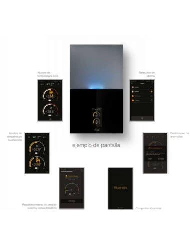 Caldera De Gas Ferroli BLUEHELIX MAXIMA 28 C 4 Caldera De Gas Ferroli BLUEHELIX MAXIMA 28 C - Imagen 2