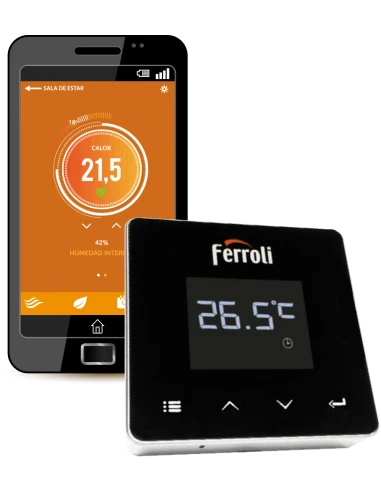 Caldera A Gas De Condensación Ferroli BLUEHELIX MAXIMA 28 C + Crono Connect Smart WIFI 5 Caldera A Gas De Condensación Ferroli BLUEHELIX MAXIMA 28 C + Crono Connect Smart WIFI - Imagen 3