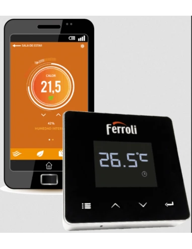 Caldera A Gas De Condensación Ferroli BLUEHELIX MAXIMA 34 C+ Crono Connect Smart WIFI 5 Caldera A Gas De Condensación Ferroli BLUEHELIX MAXIMA 34 C+ Crono Connect Smart WIFI - Imagen 3