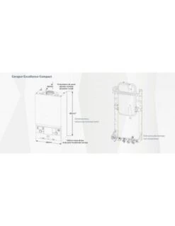 Caldera Junkers Cerapur Excellence Compact ZWB 25/36-1A 5 Caldera Junkers Cerapur Excellence Compact ZWB 25/36-1A -GASFRIOCALOR Ventas caldera a gas de condensacion junkers cerapurexcellence compact zwb 25 36 1a 1