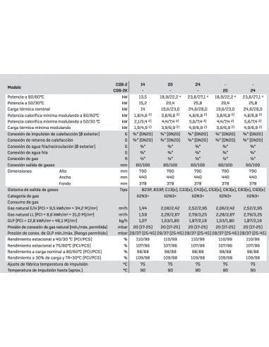 Caldera A Gas De Condensación Wolf CGB-2K 24 KW Mixta 4 Caldera A Gas De Condensación Wolf CGB-2K 24 KW Mixta - Imagen 2