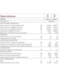 Caldera A Gas Ariston GENUS PREMIUM EVO HP 45 KW EU 7 Caldera A Gas Ariston GENUS PREMIUM EVO HP 45 KW EU -GASFRIOCALOR Ventas caldera ariston a gas genus premium evo hp 45 ff 2