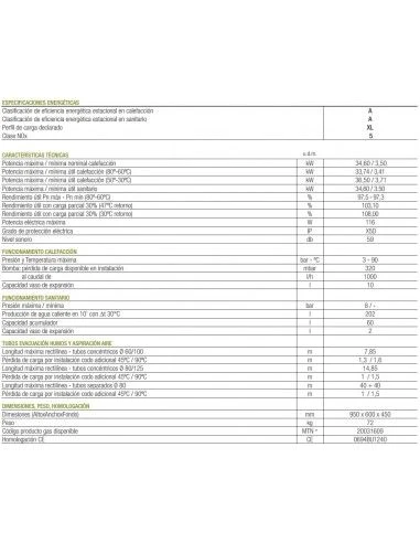 Caldera BERETTA EXCLUSIVE BOILER GREEN HE 35 B.S.I. 5 Caldera BERETTA EXCLUSIVE BOILER GREEN HE 35 B.S.I. - Imagen 3