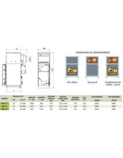Caldera De Leña + Gasoil Lasian CMX 25 9 Caldera De Leña + Gasoil Lasian CMX 25 -GASFRIOCALOR Ventas caldera de lena lasian cmx 25 3