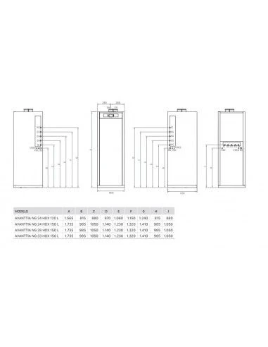 Caldera De Gas Domusa AVANTTIA NG 24 HDX 120 L 6 Caldera De Gas Domusa AVANTTIA NG 24 HDX 120 L - Imagen 4