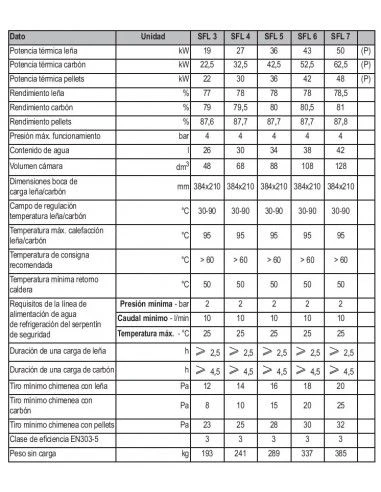 Caldera De Policombustibles Ferroli SFL 6 4 Caldera De Policombustibles Ferroli SFL 6 - Imagen 2
