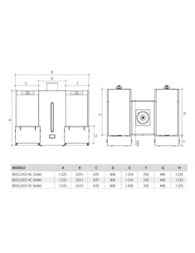 Caldera Policombustible Domusa BIOCLASS HC 25/66 5 Caldera Policombustible Domusa BIOCLASS HC 25/66 - Imagen 3