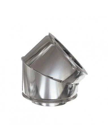 Codo 45º Doble Inox 316-304 175/225 Practic 3 Codo 45º Doble Inox 316-304 175/225 Practic