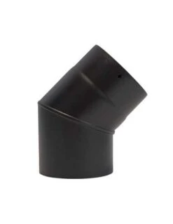 Codo 45° Simple De Acero Vitrificado Ø 125 Fig