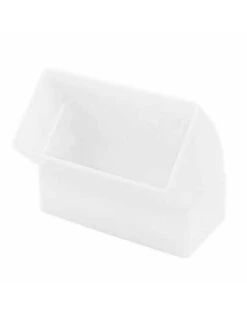 Codo Vertical Rectangular Siber 45º 110x55 Mm