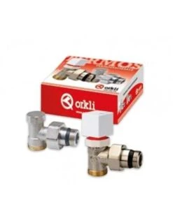 Conjunto Termostático Con Parte Valvular Y Detentor Para Conexión Macho 1/2" OrKli