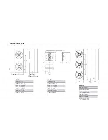 Cortina De Aire Sodeca IND-200-E1-0 4 Cortina De Aire Sodeca IND-200-E1-0 - Imagen 2