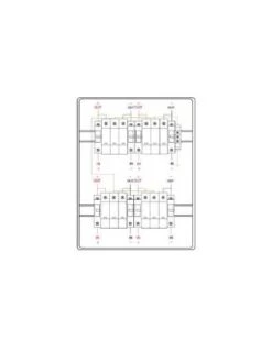 Cuadro De Protección Tecatel DC 15A 4 Entradas 4 Salidas