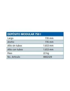 Deposito Schütz De Gasoil Modular 750l 5 Deposito Schütz De Gasoil Modular 750l -GASFRIOCALOR Ventas deposito schuetz de gasoil modular 750l 1