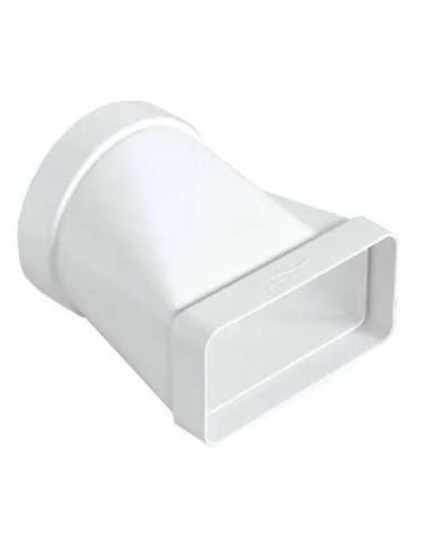 Empalme Mixto Siber 220x55 - Ø125 Mm 3 Empalme Mixto Siber 220x55 - Ø125 Mm