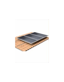 Estructura Sunfer Para Cubierta Inclinada De Teja 2mod.