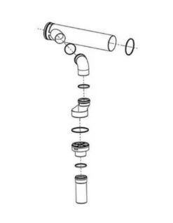 Kit De Salida De Humos Chaffoteaux BASE DN 150 Mm