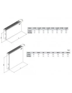 Radiador De Baja Temperatura Ferroli VARESE LP 600 HE 8 Radiador De Baja Temperatura Ferroli VARESE LP 600 HE -GASFRIOCALOR Ventas radiador de baja temperatura ferroli varese lp 600 he 2