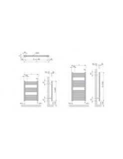 Radiador Toallero De Acero Cicsa ZETA X 1120x550 Blanco 6 Radiador Toallero De Acero Cicsa ZETA X 1120x550 Blanco -GASFRIOCALOR Ventas radiador toallero de acero cicsa zeta x 1120x550 blanco 1