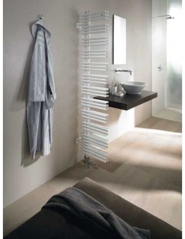 Radiador Toallero Eléctrico Zehnder Yucca Asym Pintado 5 Radiador Toallero Eléctrico Zehnder Yucca Asym Pintado - Imagen 3