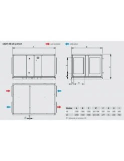 Recuperador De Calor S&P CADT-HE-DC 60 ECOWATT -GASFRIOCALOR Ventas recuperador de calor s p cadt he dc 60 ecowatt 2