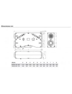 Recuperador De Calor Sodeca VENUS-500-EC 8 Recuperador De Calor Sodeca VENUS-500-EC -GASFRIOCALOR Ventas recuperador de calor sodeca venus 500 ec 2