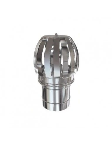 Sombrerete Giratorio Doble Inox 304-304 150/200 Practic 3 Sombrerete Giratorio Doble Inox 304-304 150/200 Practic