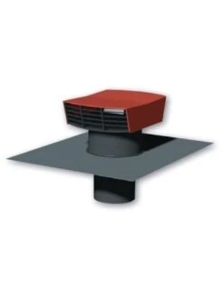 Sombrero De Tejado Plástico S&P CT-160 P PIZARRA