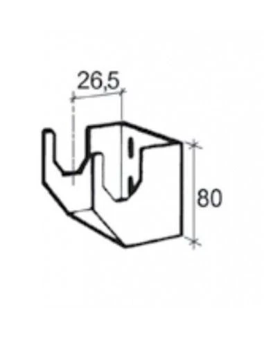 Soporte Superior Para AV Baxi 4 Soporte Superior Para AV Baxi - Imagen 2