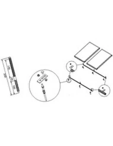 Soporte Universal Domusa Sobre Tejado 1 Captador 3 Soporte Universal Domusa Sobre Tejado 1 Captador