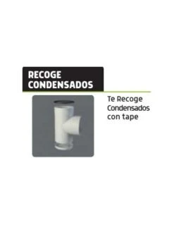 T Recoge Condensados Con Tape De Polipropileno Ø 125/127 M/H Fig