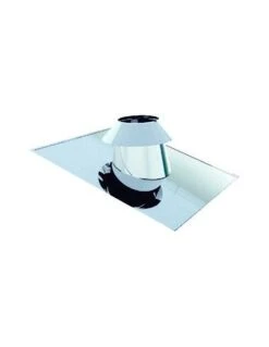 Teja De 5º A 25ºcon Collarín Antiagua Acero Inox 316 Fig Ø125