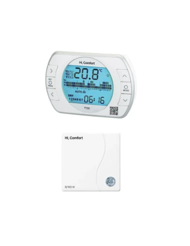 Termostato Beretta Hi Comfort T100 Wi-Fi 3 Termostato Beretta Hi Comfort T100 Wi-Fi