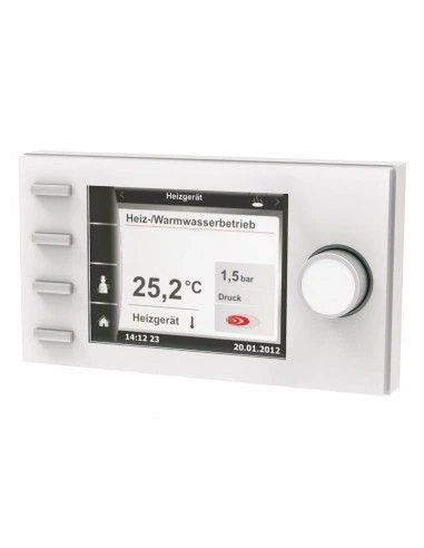 Termostato De Regulación Wolf BM-2 Blanco Con Sonda 3 Termostato De Regulación Wolf BM-2 Blanco Con Sonda