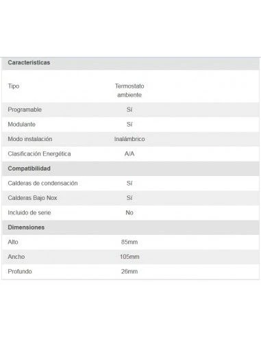 Termostato WiFi Modulante Saunier Duval MIGO 4 Termostato WiFi Modulante Saunier Duval MIGO - Imagen 2