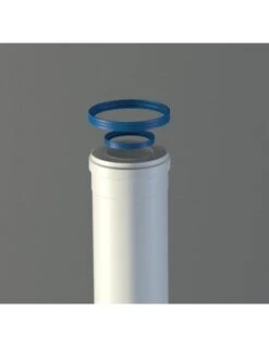 Tubo Coaxial De Aluminio 60/100x500 M/H Fig