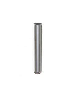 Tubo Recto Pared Simple Inox 304 100x500 Practic