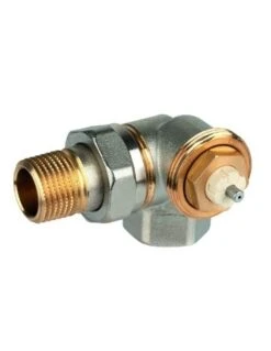 Válvula TermostáticaHoneywell Doble ángulo Derecha Rosca 3/8"