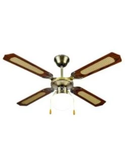 Ventilador De Techo Smeco AWS42 105cm LUZ