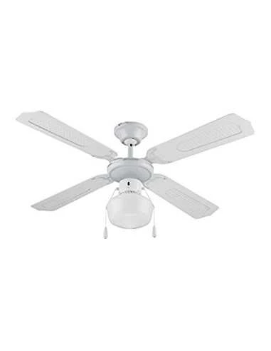 Ventilador De Techo Smeco 105CM Luz AWS42B Blanco 3 Ventilador De Techo Smeco 105CM Luz AWS42B Blanco